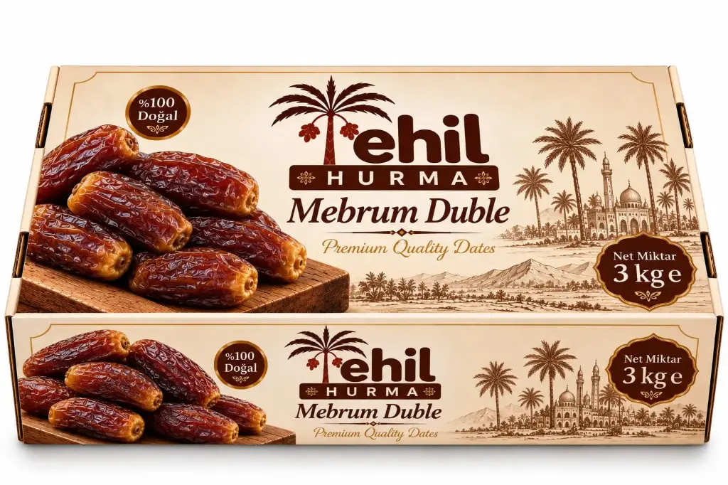 HURMA MEBRUM DUBLE (KOLİ İÇİ 3 KG)