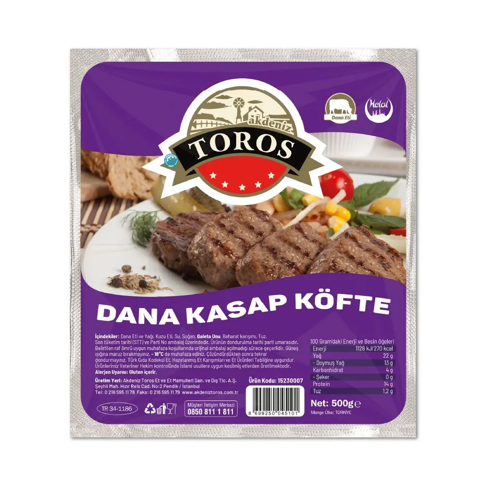 DANA KASAP KÖFTE (KOLİ 9 KG)
