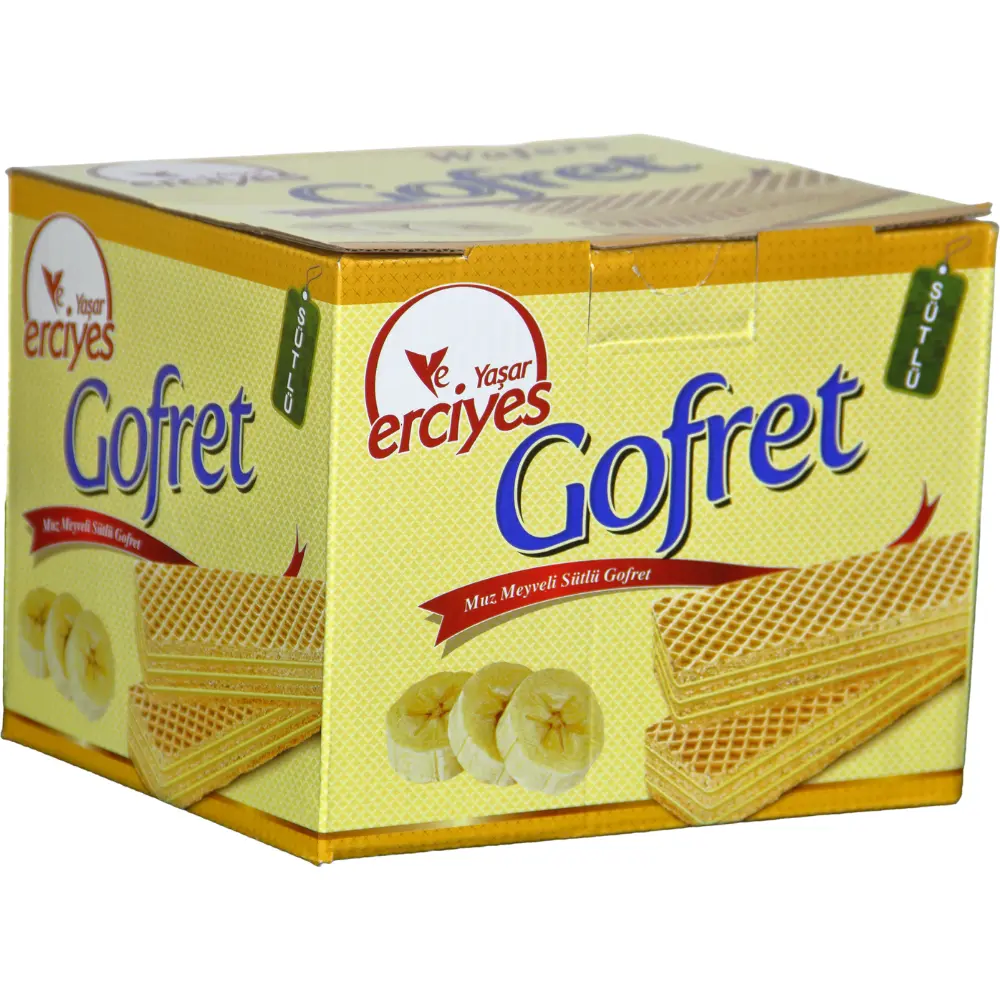 ERCİYES GOFRET MUZLU 1200 GR