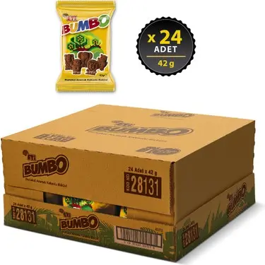 ETİ BUMBO MİNİ BİSKÜVİ (42G*24)