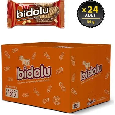 ETİ BİDOLU YERFISTIKLI 36GR*24
