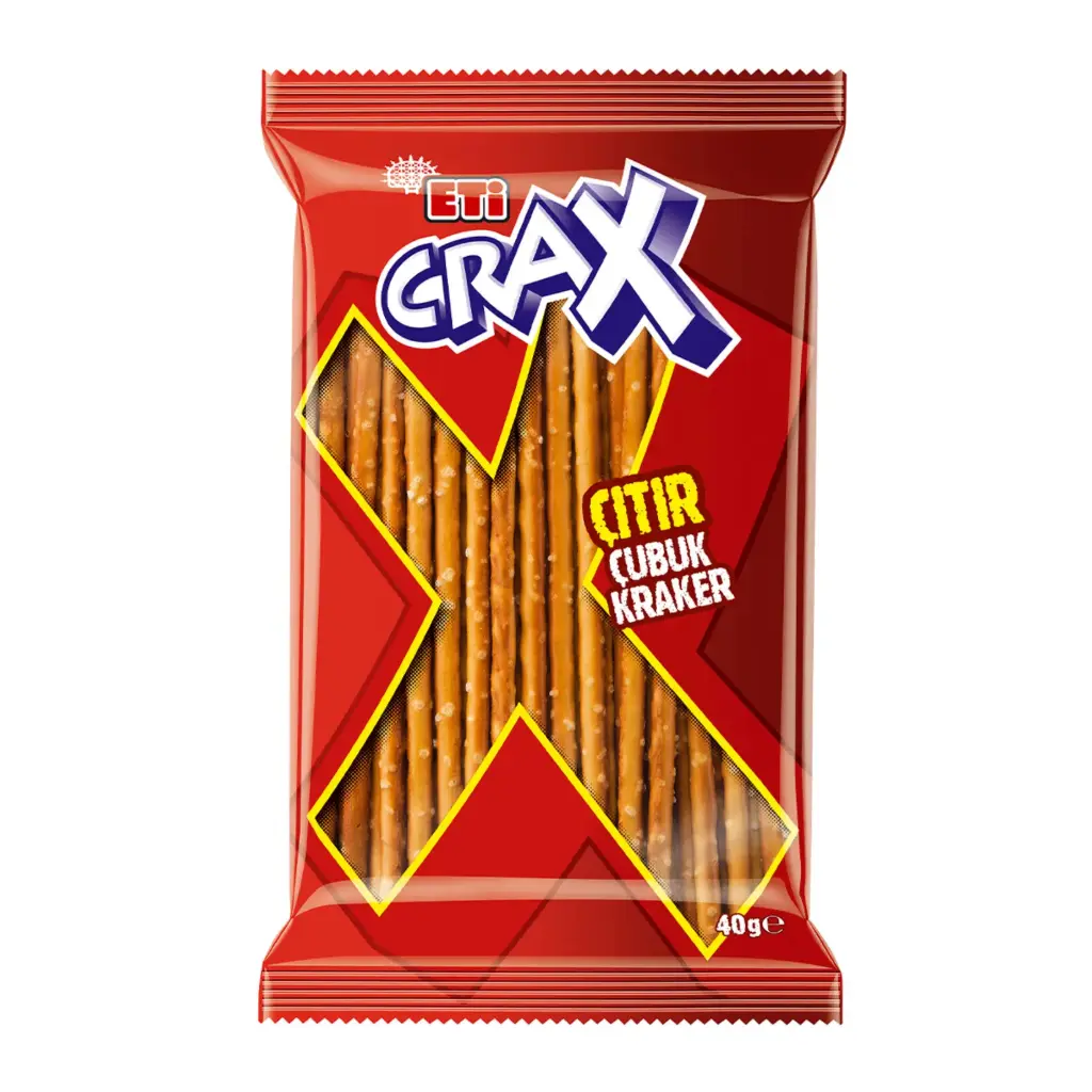 ETİ CRAX SADE ÇUBUK KRAKER (40GR*34)