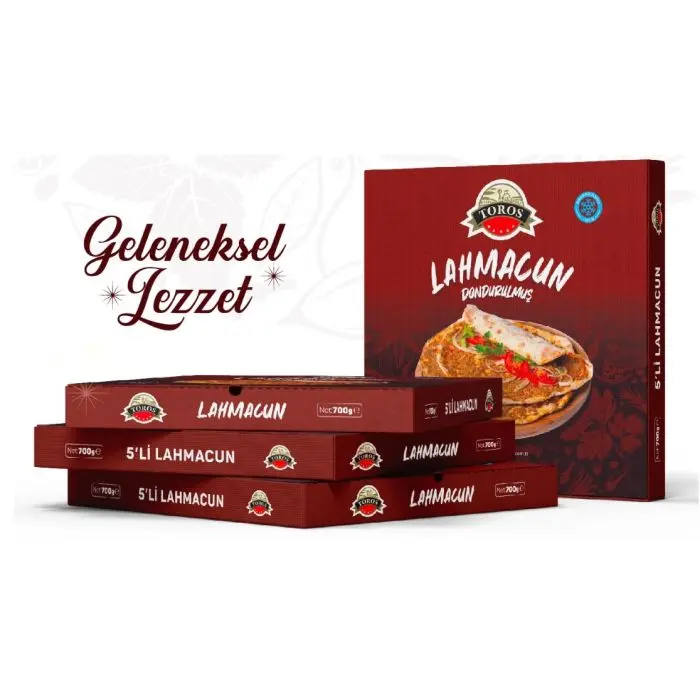 LAHMACUN 5'Lİ (700 GR) (KOLİ İÇİ ADET 8)