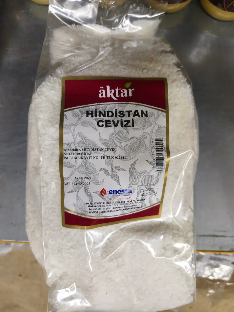 MR AKTAR HİNDİSTAN CEVİZİ 1 KG