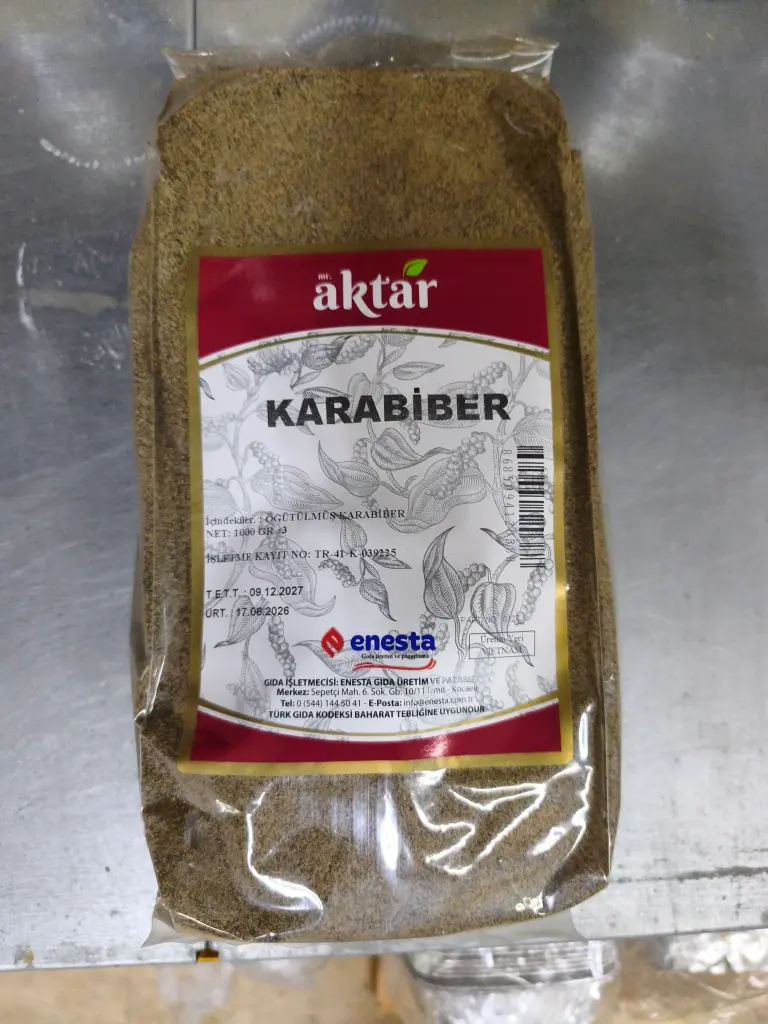 MR AKTAR KARABİBER 1 KG