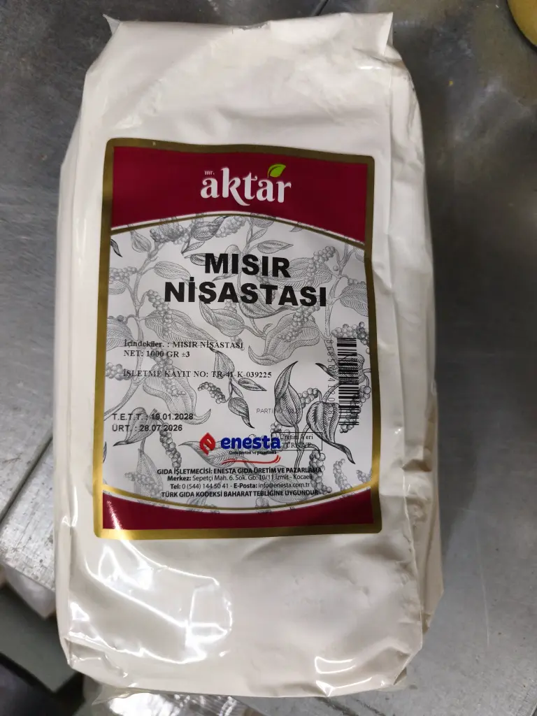 MR AKTAR MISIR NİŞASTA 1 KG