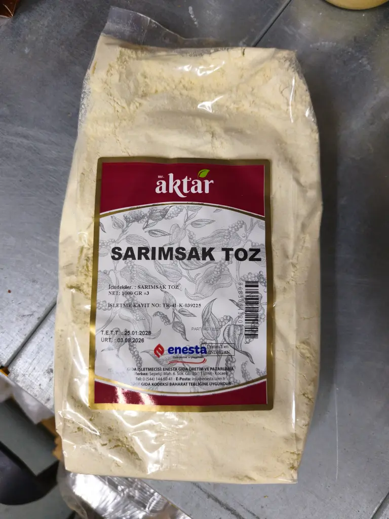 MR AKTAR SARIMSAK TOZU 1KG