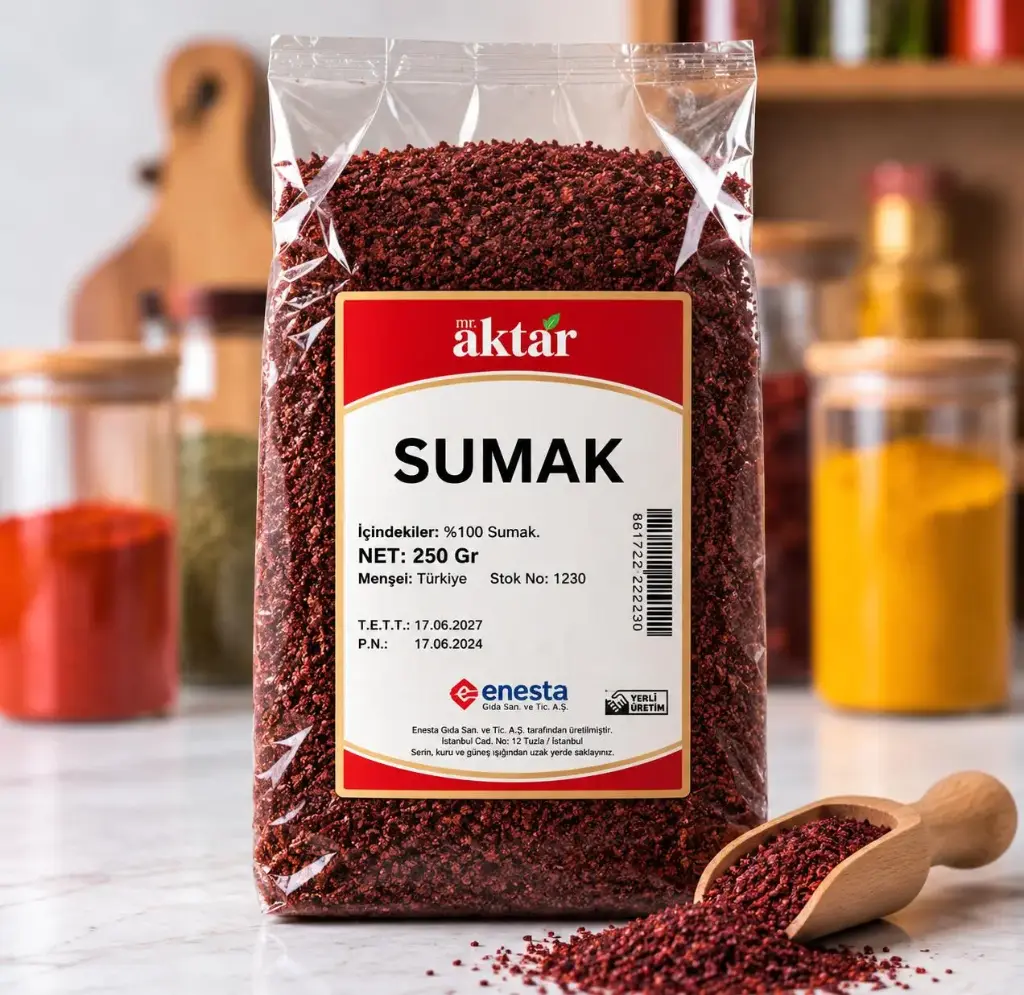 MİNİ MR AKTAR SUMAK 250GR