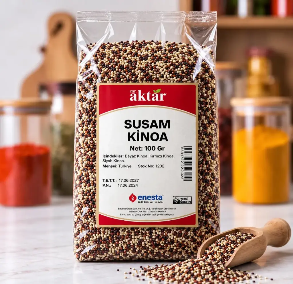 MİNİ MR AKTAR SUSAM KİNOA 100GR