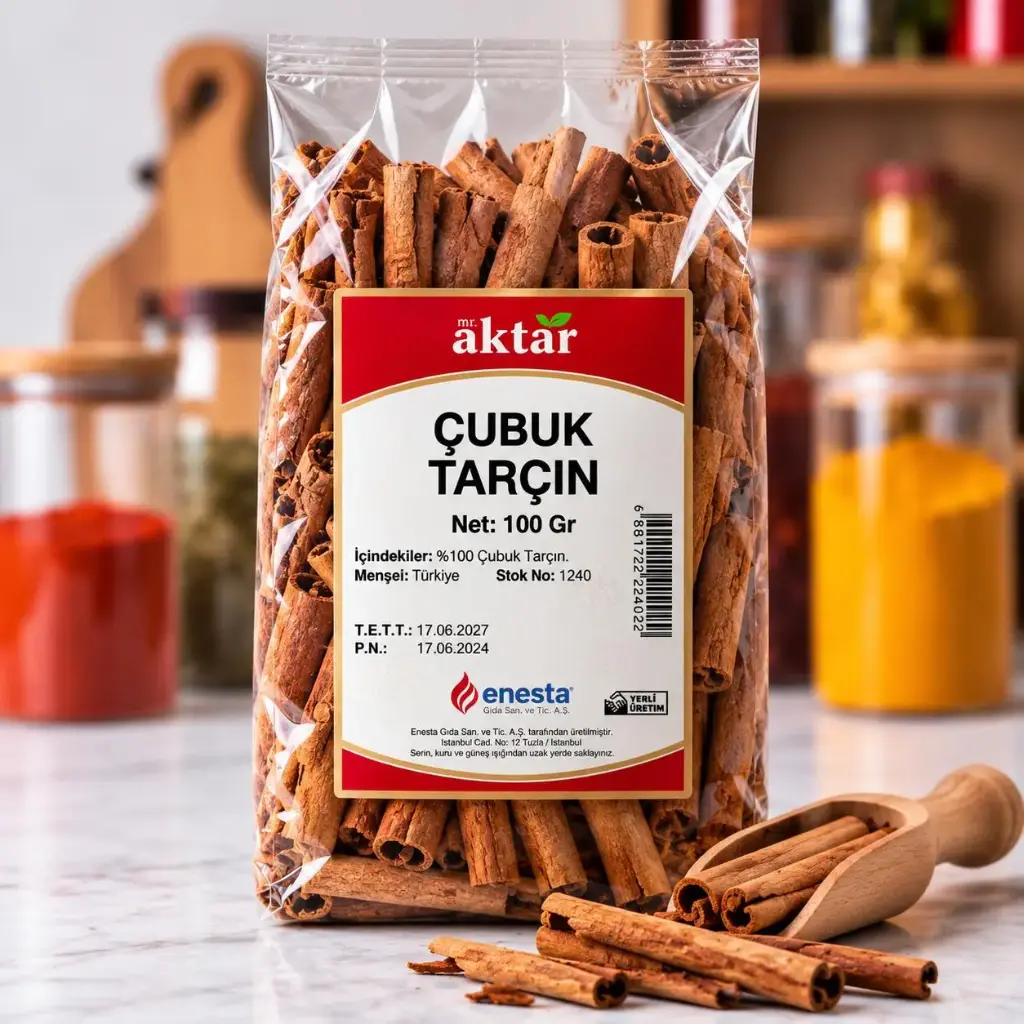 MİNİ MR AKTAR ÇUBUK TARÇIN 100GR