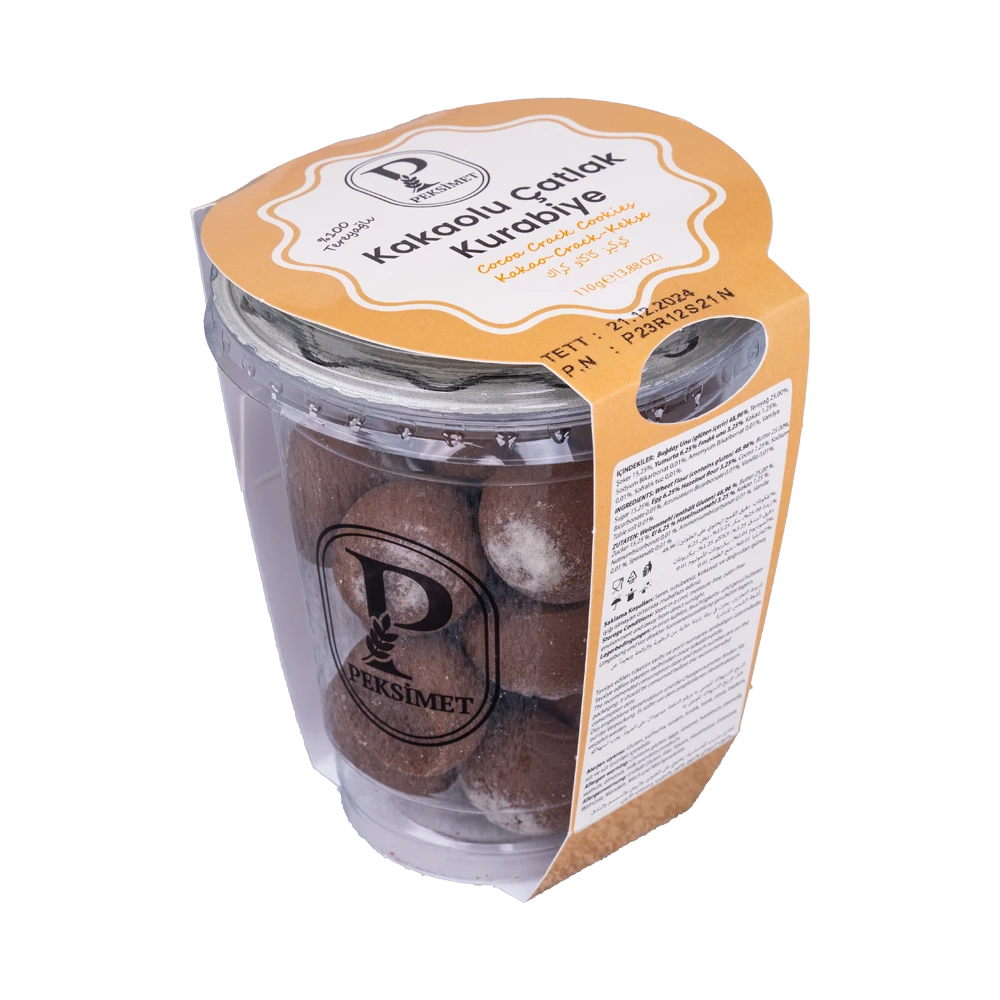 PEKSİMET KAKAOLU ÇATLAK KURABİYE 300 GR