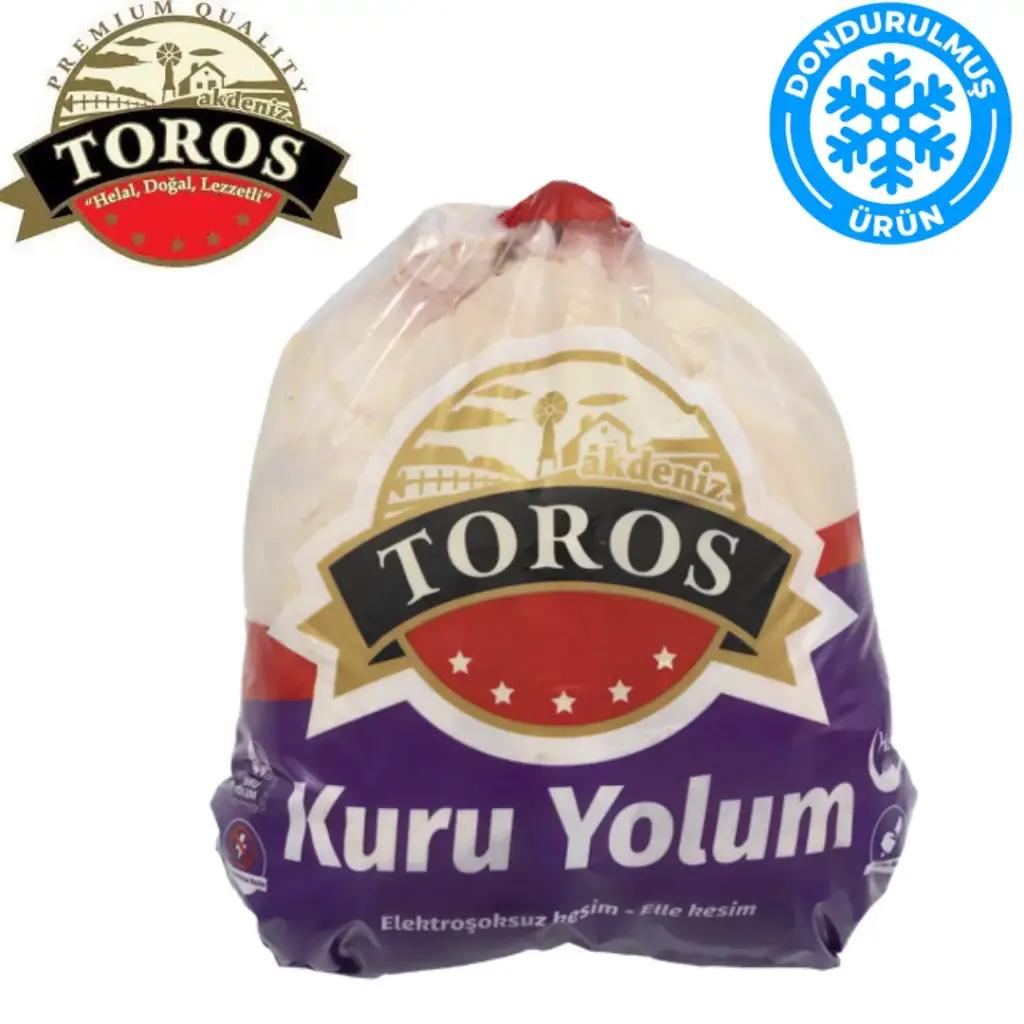 TAVUK-BÜTÜN POŞETLİ DONUK  (KOLİ 15KG)