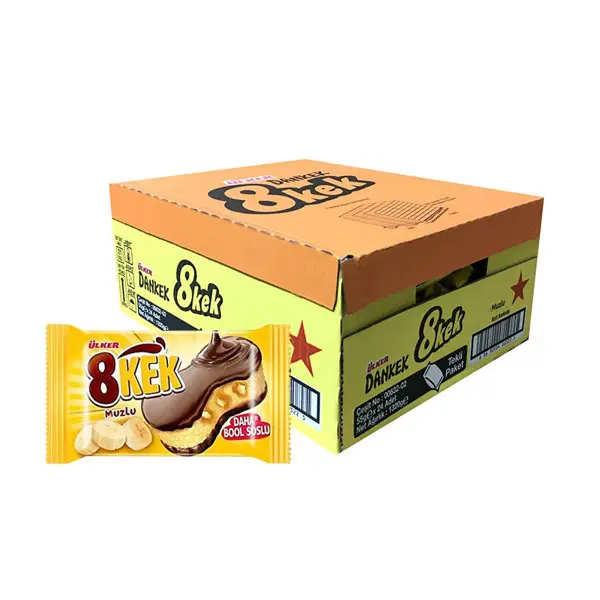 ÜLKER | 8 KEK MUZLU 55GR*24
