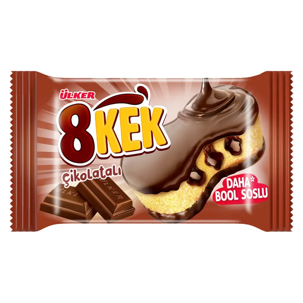 ÜLKER | 8 KEK ÇİKOLATALI 55GR*24