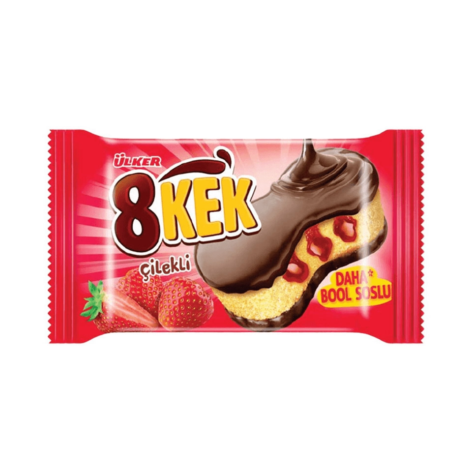 ÜLKER | 8 KEK ÇİLEK 55GR*24