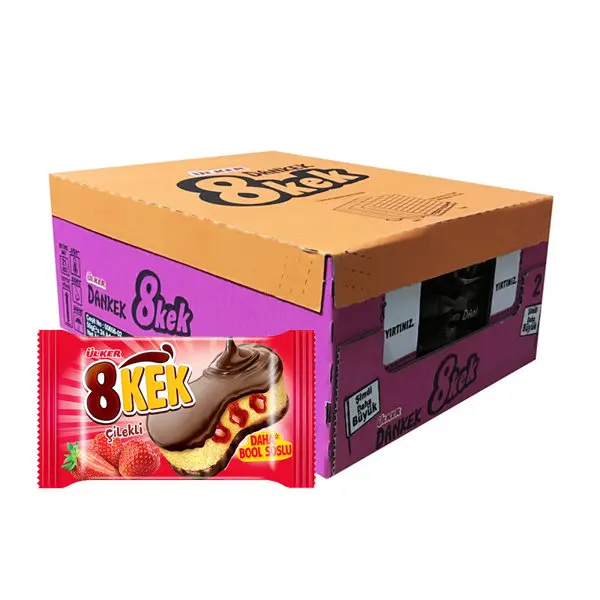 ÜLKER | 8 KEK ÇİLEK 55GR*24