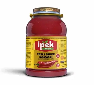 İPEKKÖY PET KAVANOZ TATLI BİBER SALÇASI(4*1)