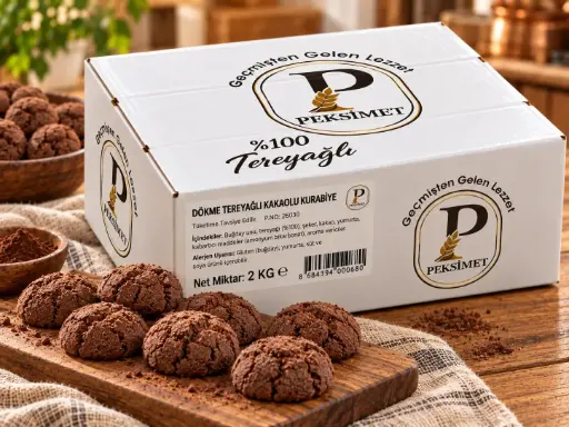 [1446] PEKSİMET DÖKME KURABİYE KAKAOLU  2 KG